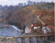 Claude Monet The Grande Creuse by the Bridge at Vervy oil painting picture wholesale